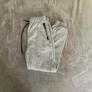 Grey sweatpants